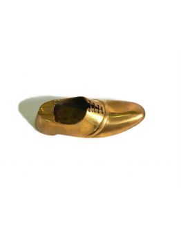 Hand crafted Brass Shoe Ashtray