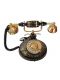 VINTAGE LOOK BRASS TELEPHONE ROTARY DIAL FULLY WORKING