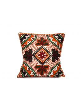 Embroidered Cushion Covers Mirror Lace Work Set