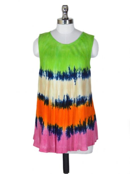 Tribal Colorful Tank Top - - 