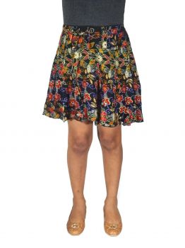 Koren womens mini skirt