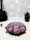 22 inches Floor Cushion Covers Indian Pouffe Poof Round Pouf FootStool Ethnic Decorative Pillow - - 