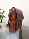 Arman mens leather messenger bag - 1