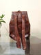 Women Brown Leather Backpacks