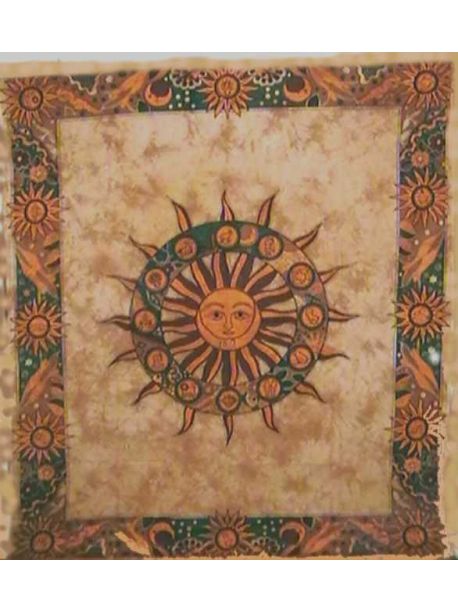 Sun and Moon Tapestries Decor Craft